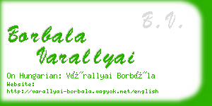 borbala varallyai business card